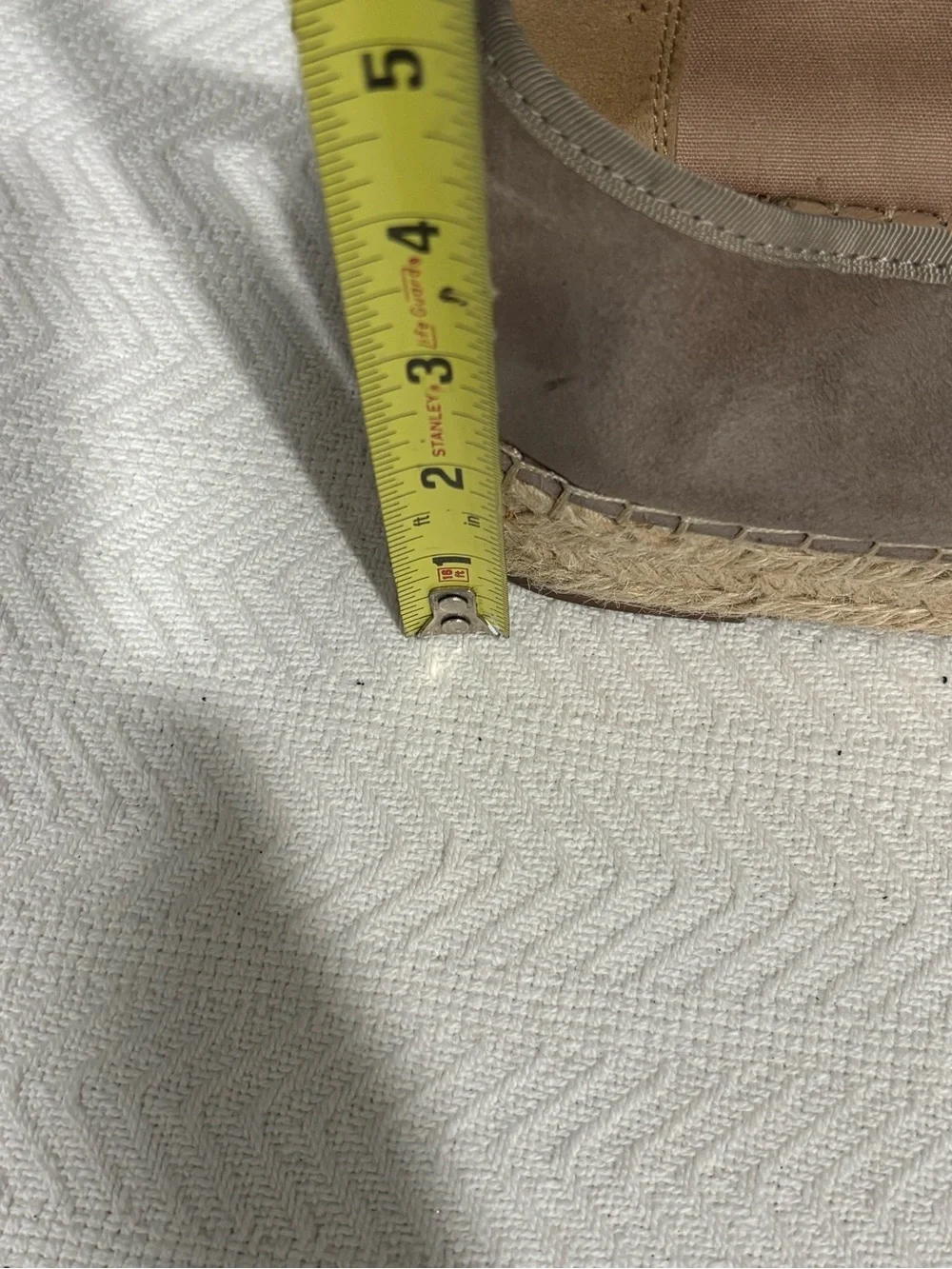 Sam Edelman Taupe Slip-On Espadrille Flats